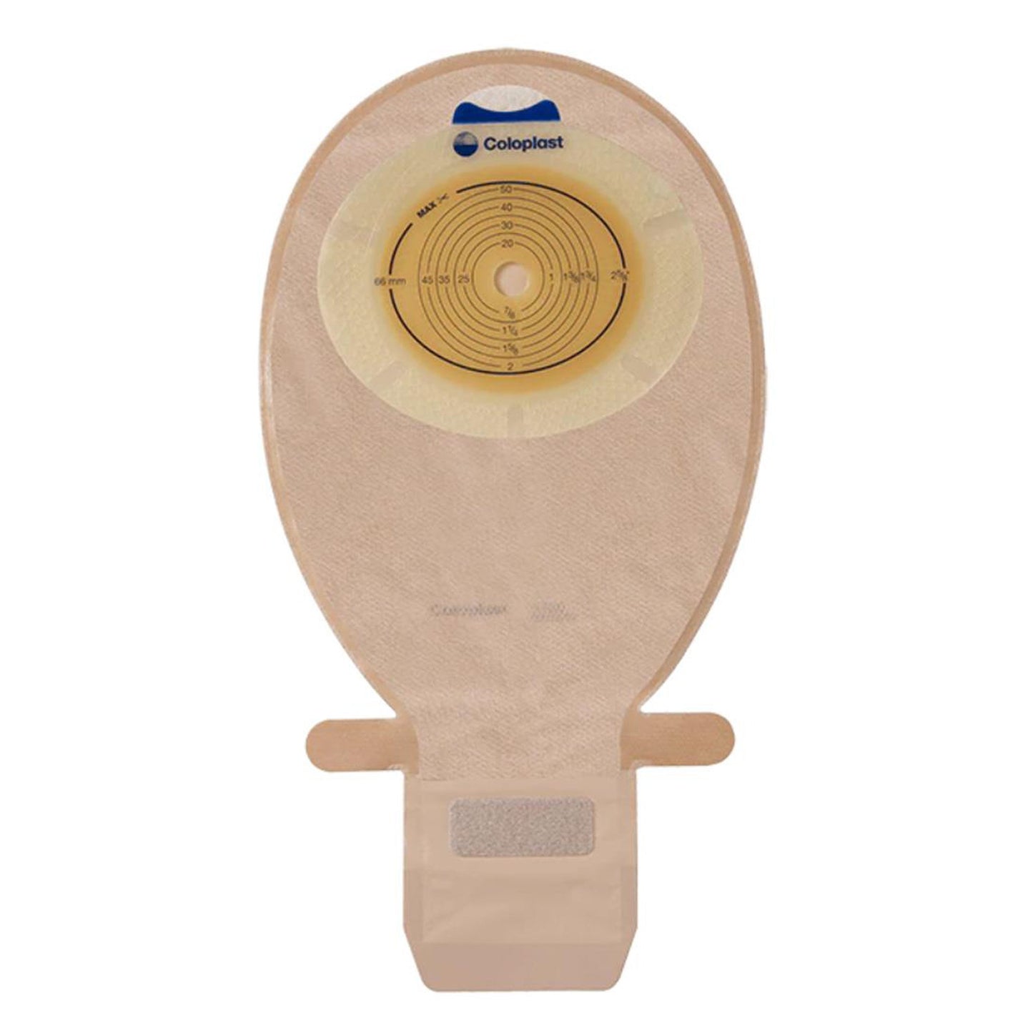 POUCH, SENSURA STD N/CONVEX MAXI OPAQ PRECUT 1 3/8 COLPLT