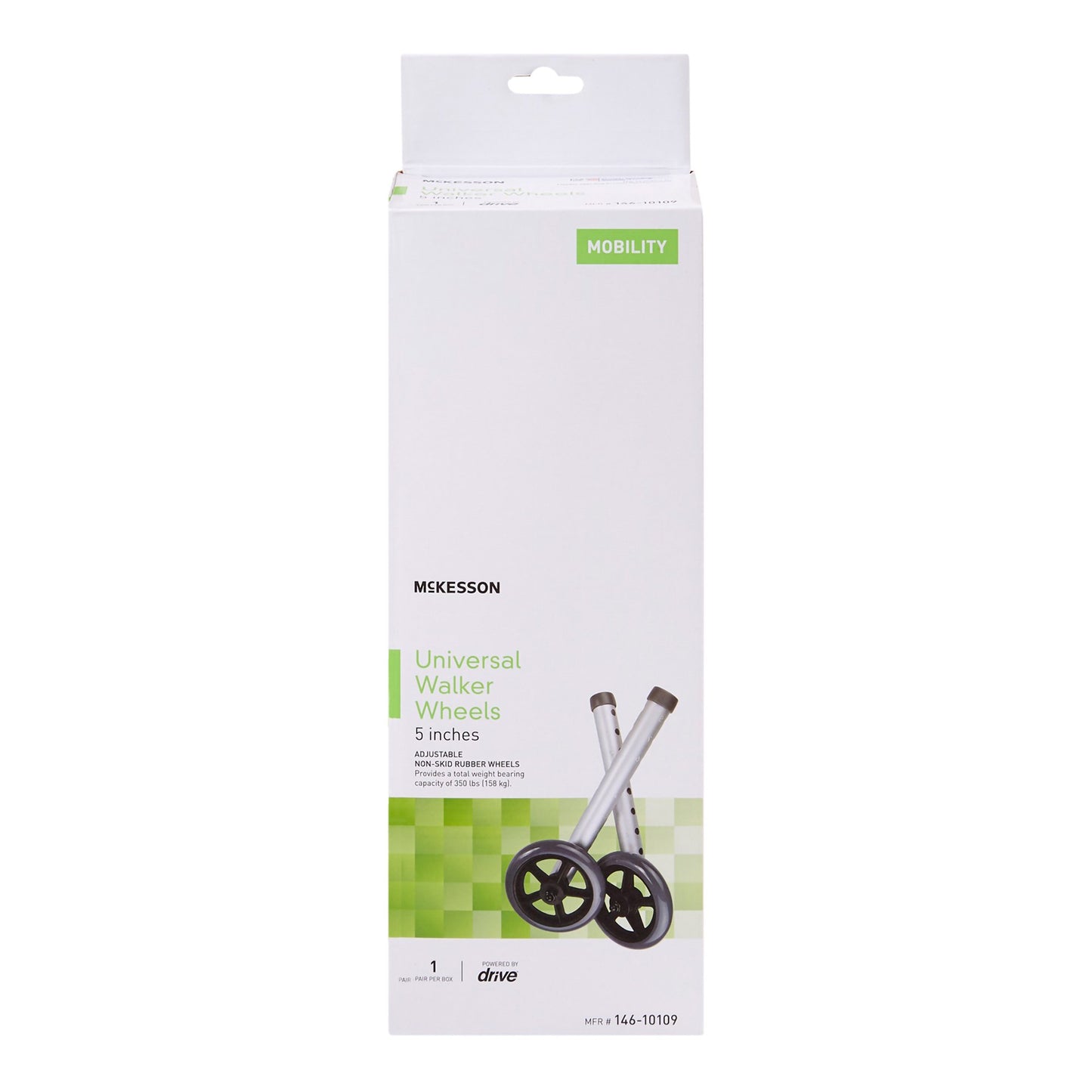 WHEEL, WALKER UNIV 5"