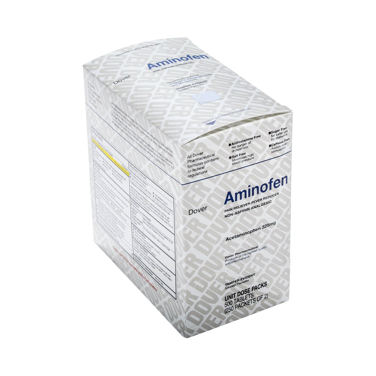 AMINOFEN/ACETAMIN TAB 325MG 250 X 2 UD BX MEDPRO