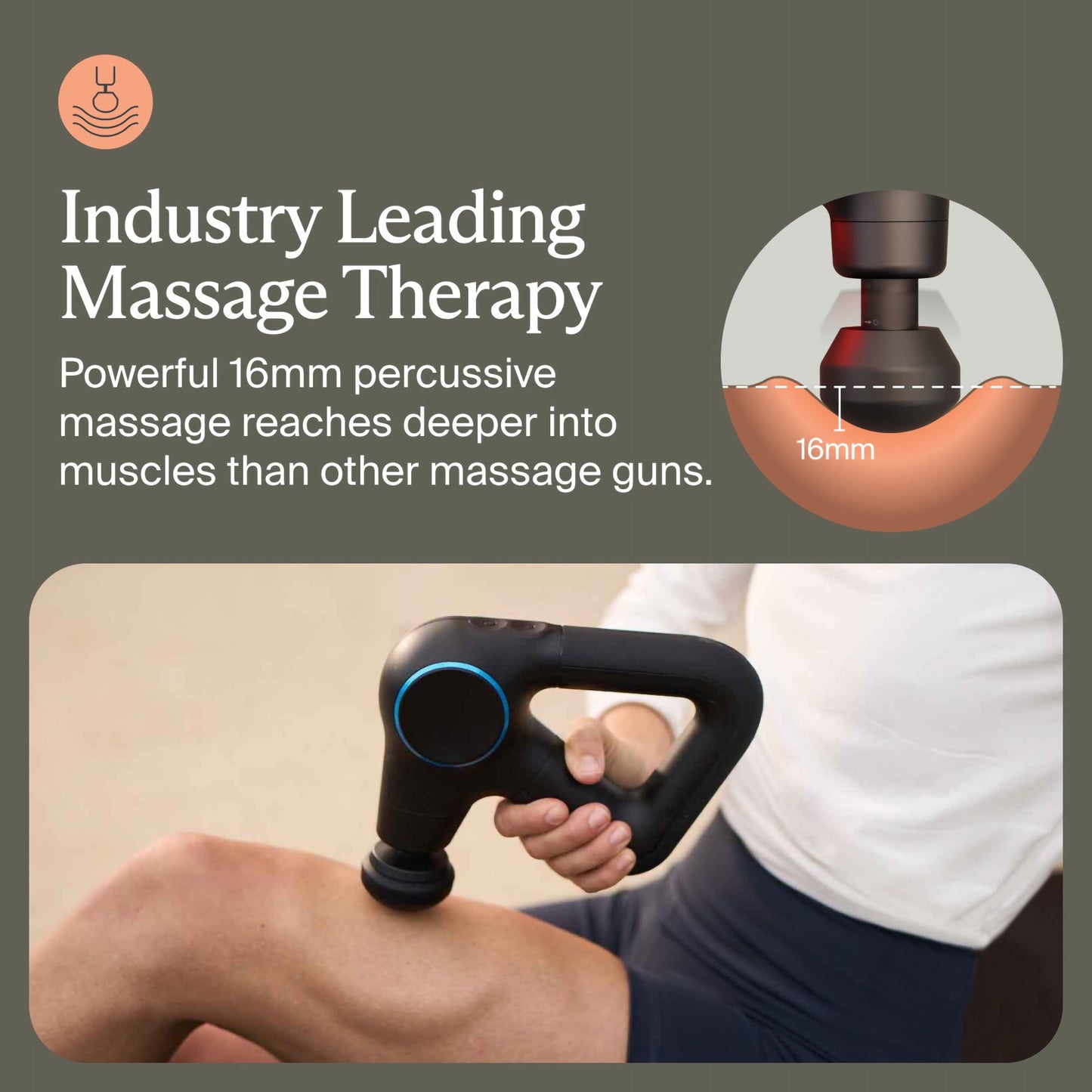 MASSAGER,THERAGUN PRIME PLUS PERCUSSIVE THERAPY