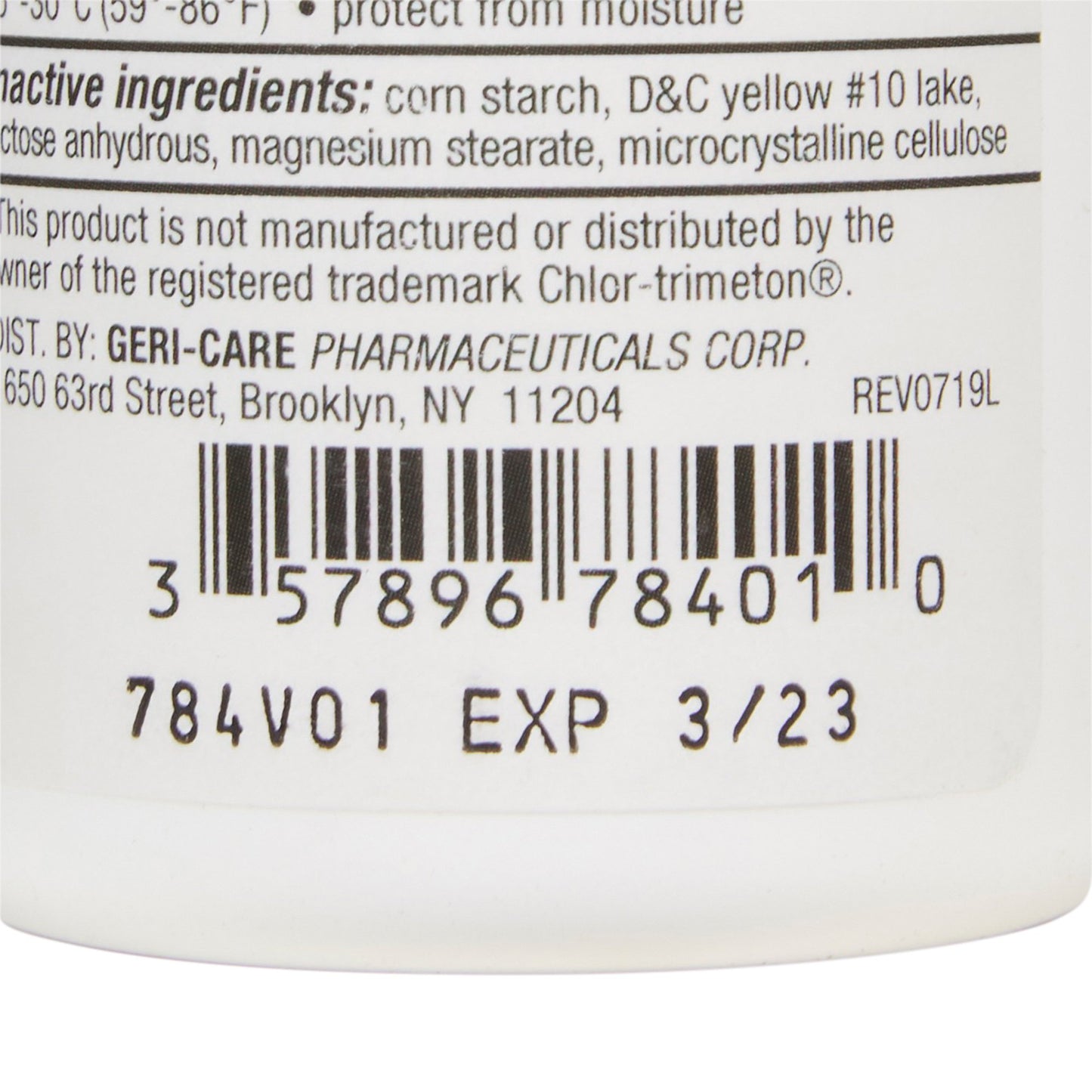 ALLERGY, TAB 4MG