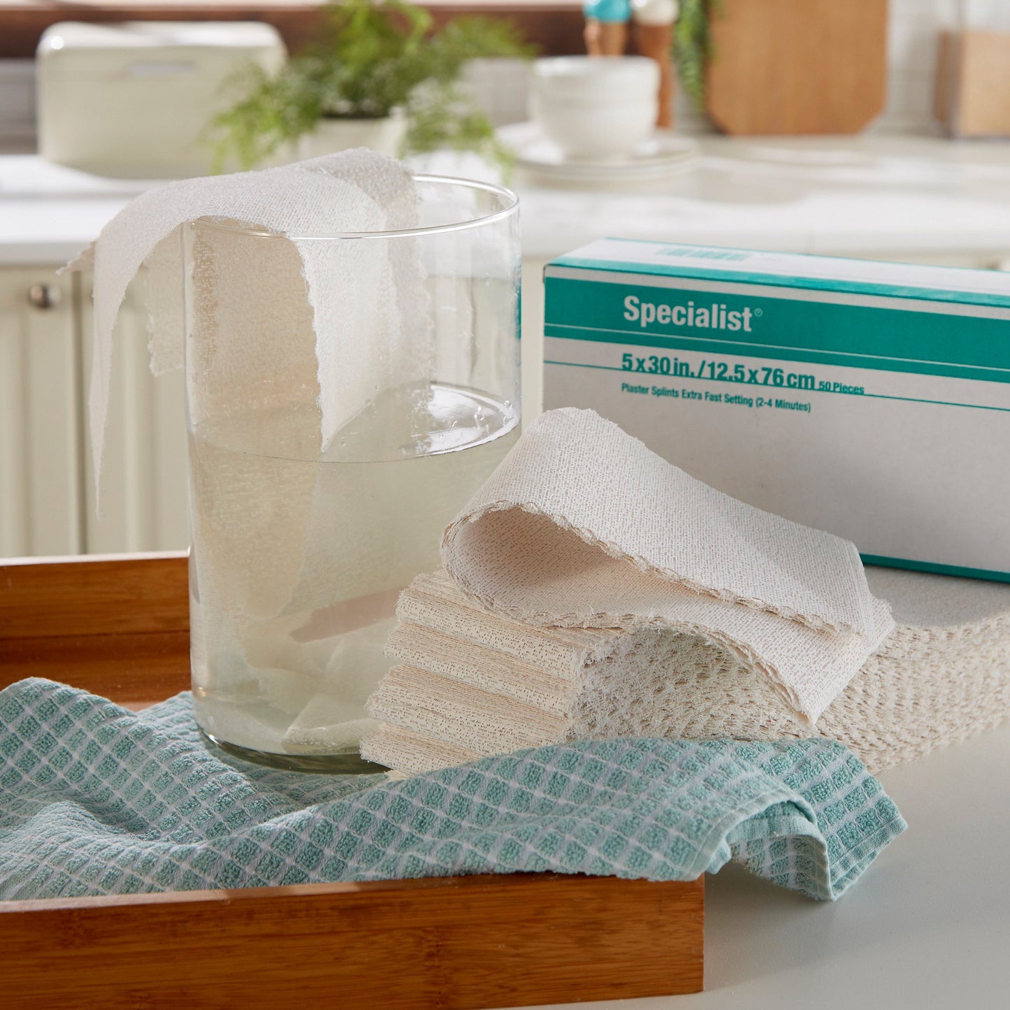 SPLINT, PLASTER CAST SPEC XFAST WHT 5"X30"