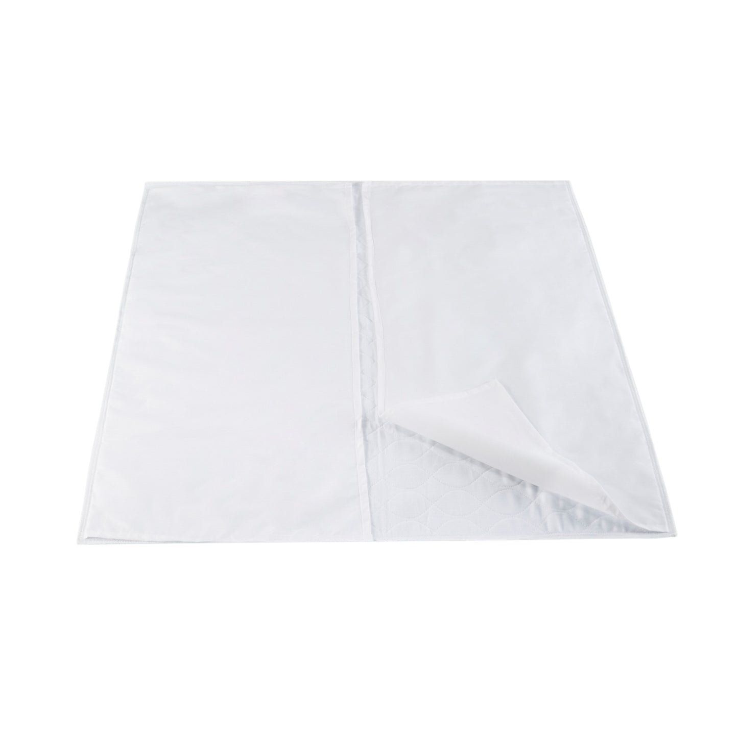 PAD, BED DIGNITY WASHABLE 100%COTTON W/TUCKS 35X35"