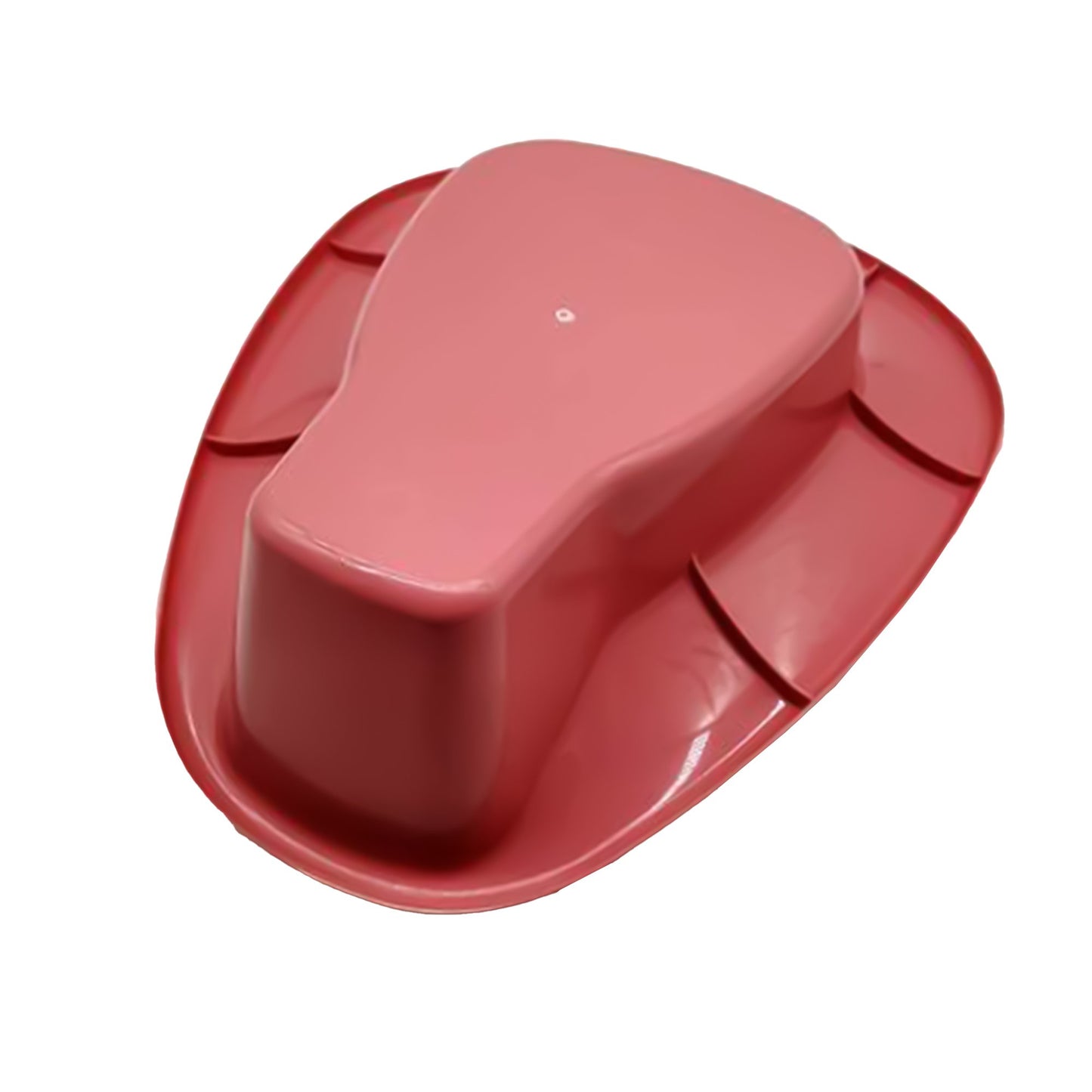 BEDPAN, COMMODE STYLE STACKABLE MAUVE