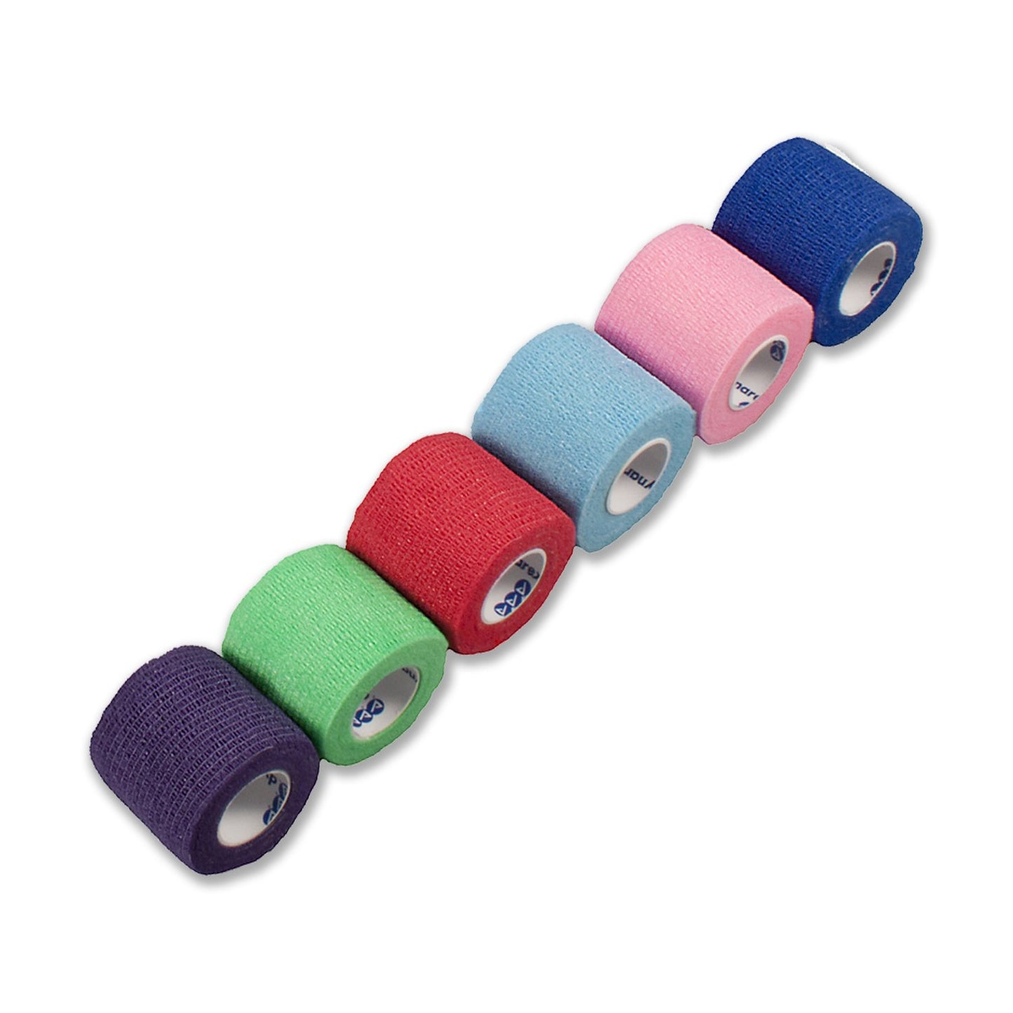 BANDAGE, SENSIWRAP SELF-ADHERENT RAINBOW 2"X5"