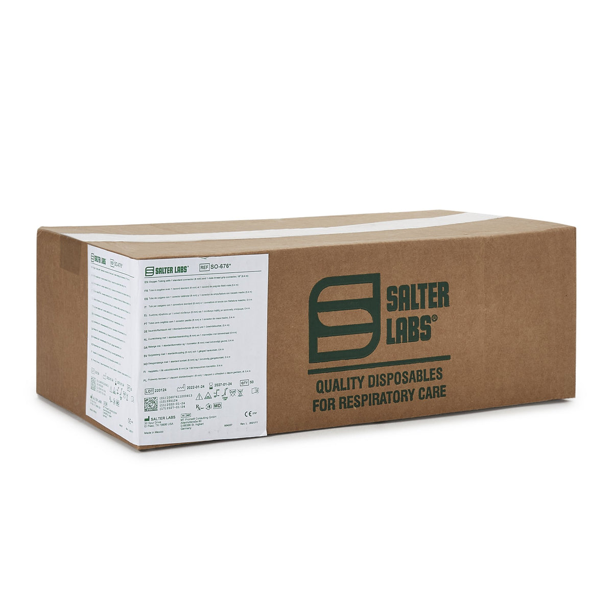 TUBING, HUMIDIFIER W/RIB CONN15"