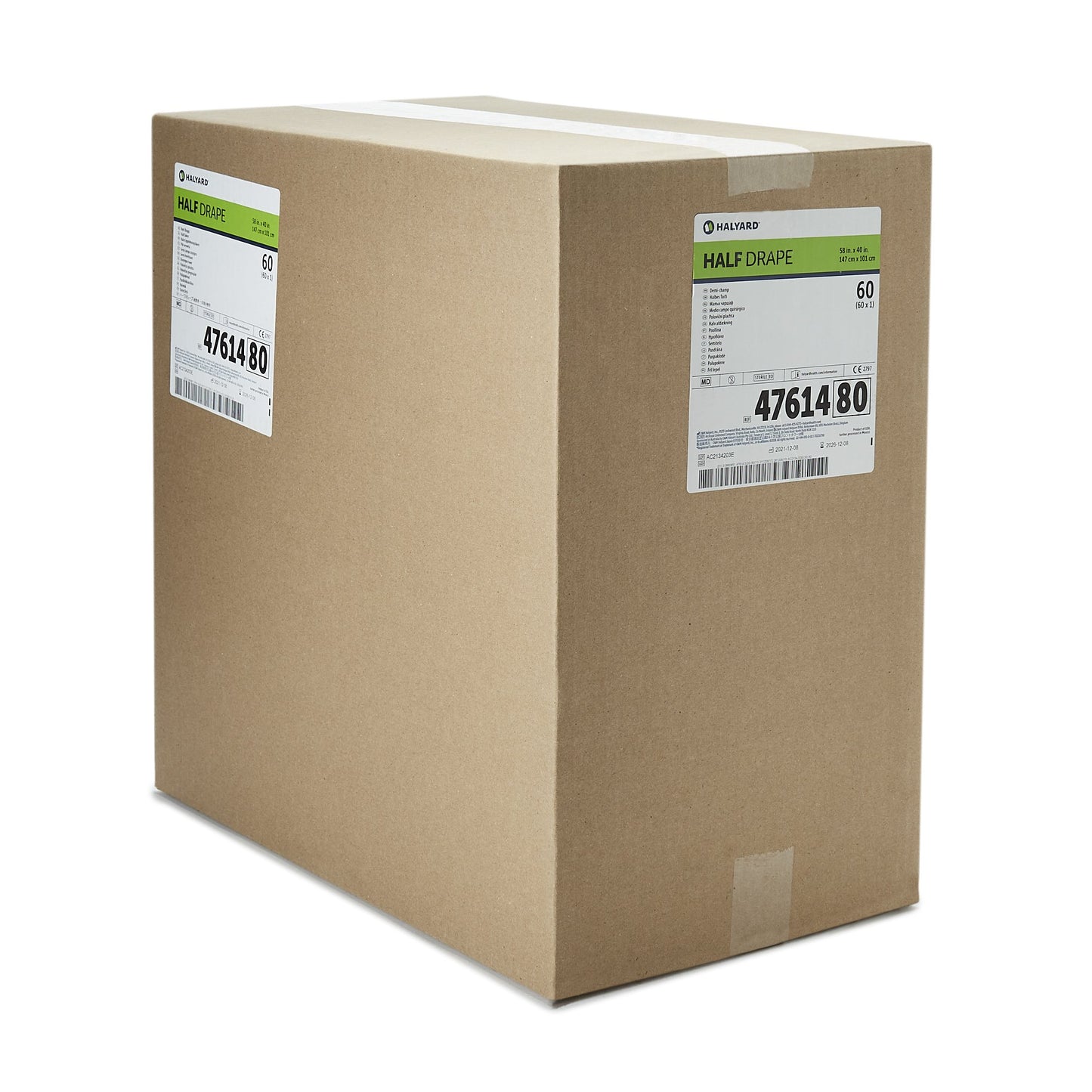 DRAPE, SURGICAL HALF BASIC STR40"X58"