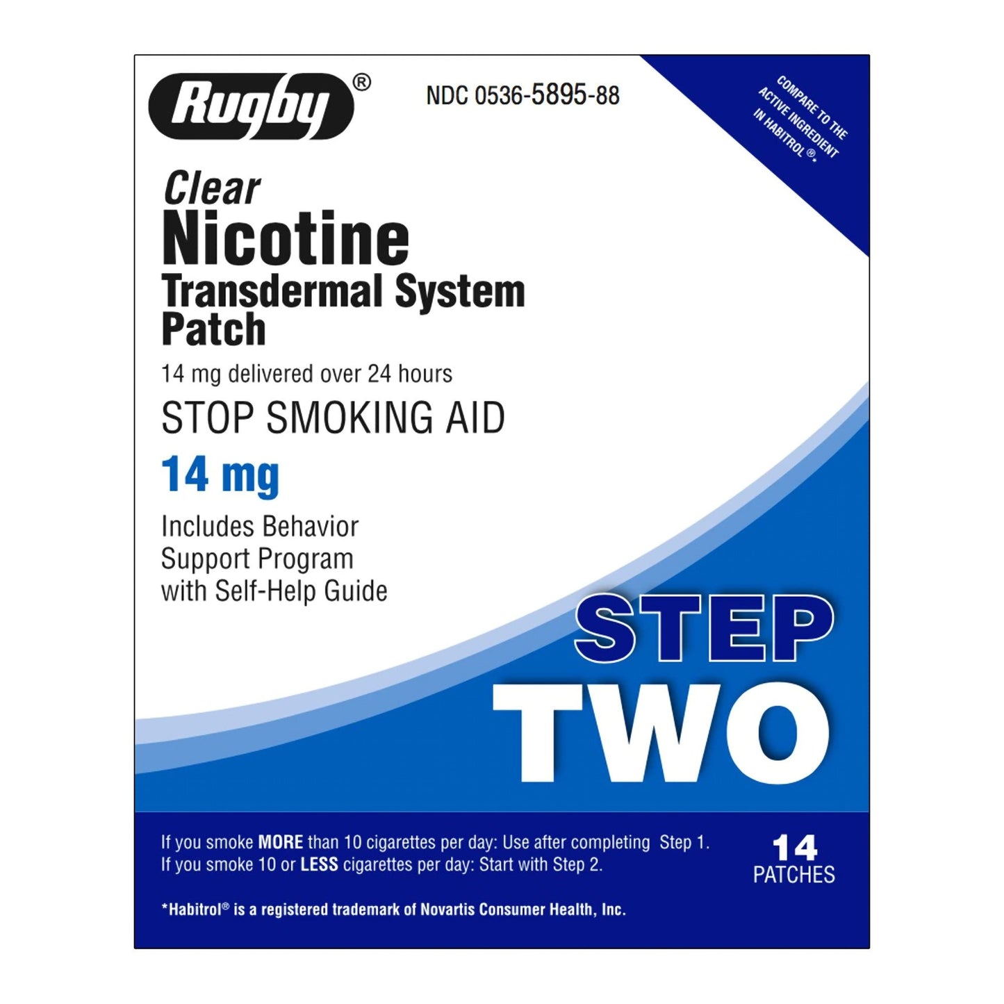NICOTINE, PATCH 24HOUR STEP2 14MG