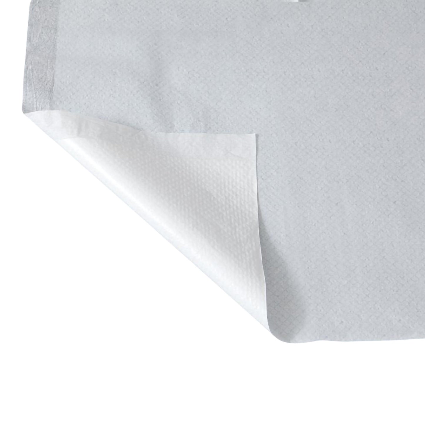 SHEET, BED TISSUE W/POLY BCK WHT 60X96"