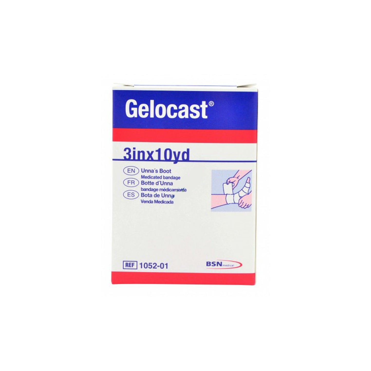 BANDAGE, GELOCAST MEDICATED 3"X10YDS SNCAST