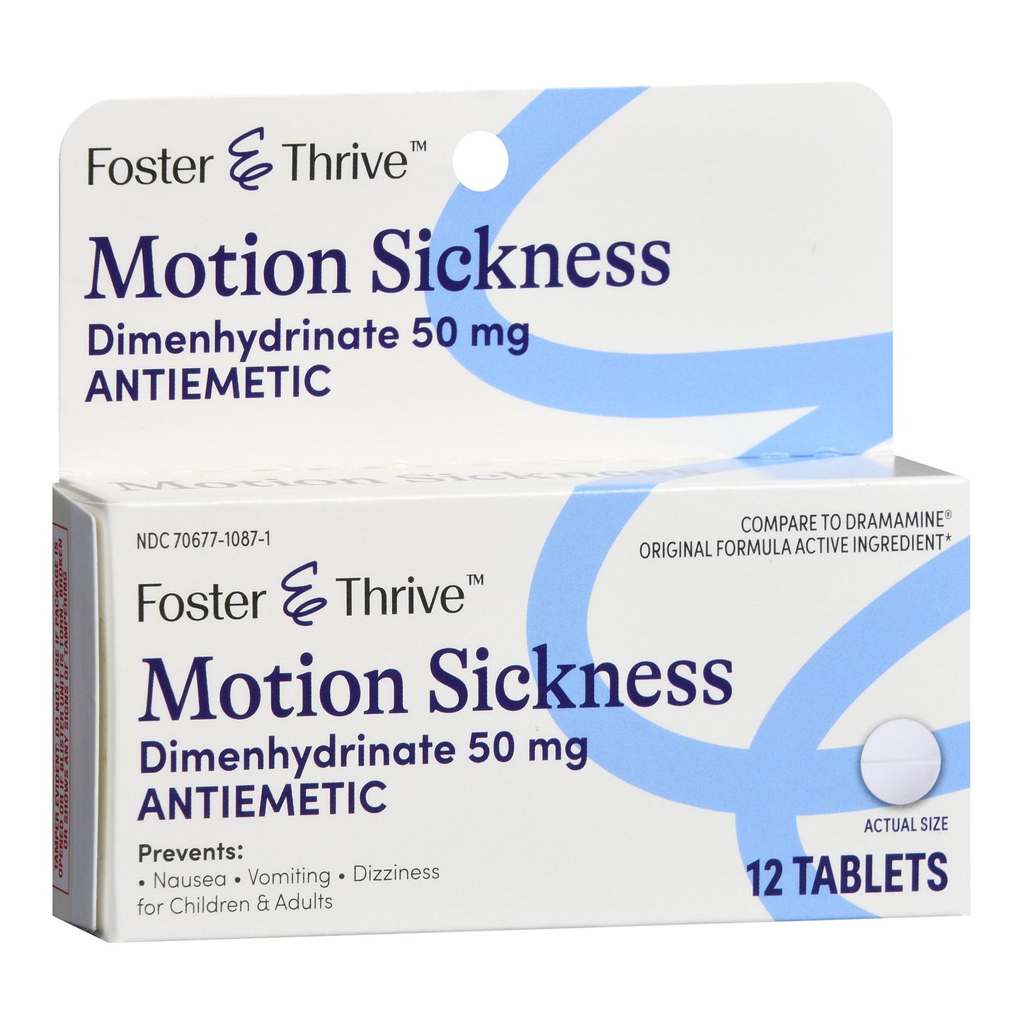 MOTION SICKNESS ORIG, TAB FT 50MG