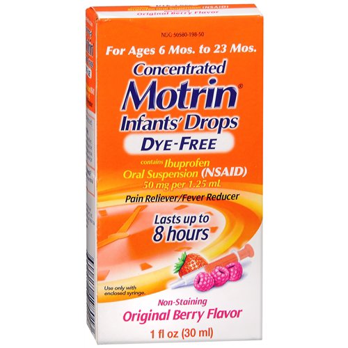 MOTRIN INF, DRP 50MG/1.25ML 1OZ BERRY 9JJSLS