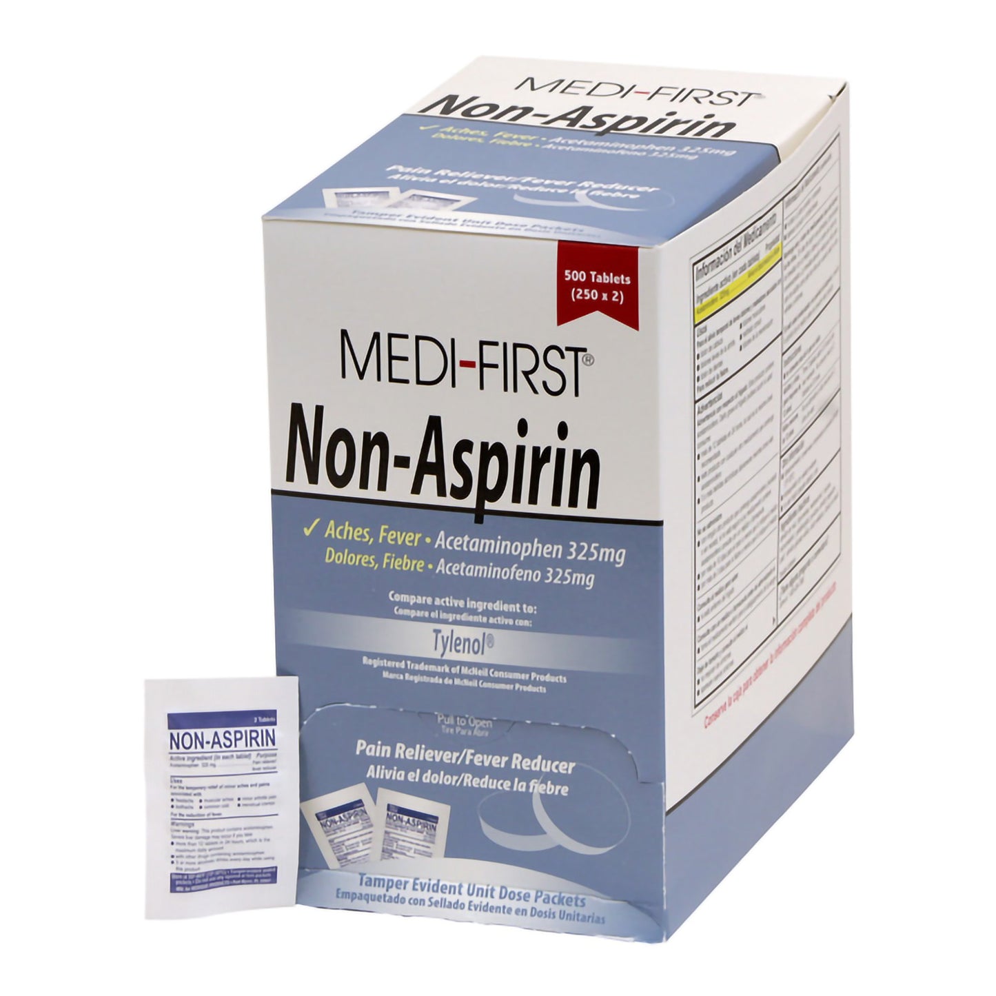 MEDI-FIRST NON-ASPIRIN, TAB 325MG