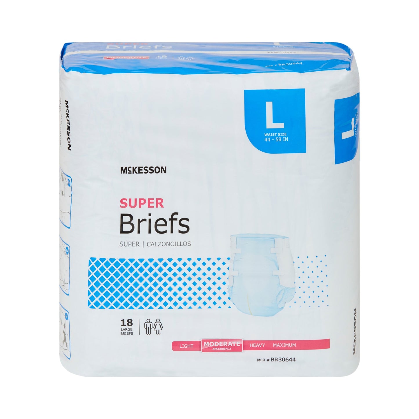 BRIEF, TAB CLSR SUPER LG 44-58
