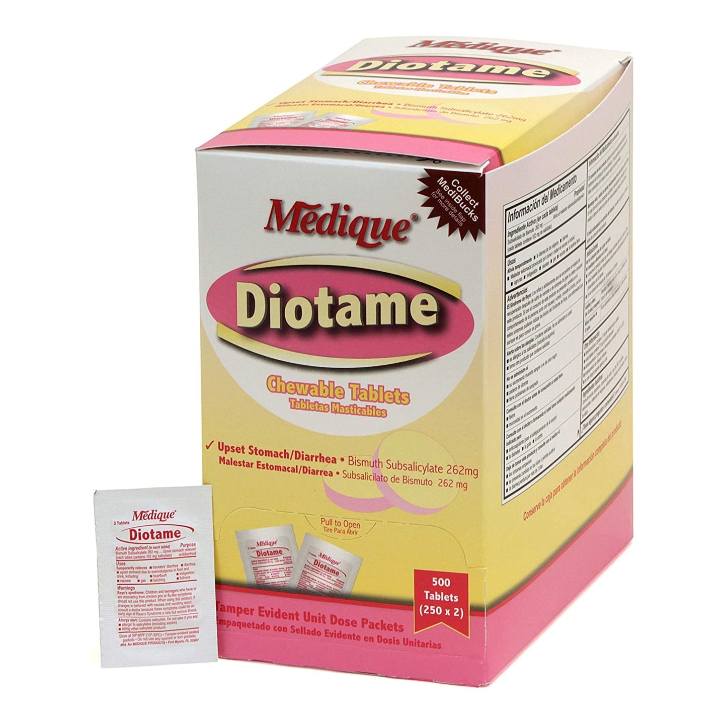 DIOTAME, TAB 262MG 2X250