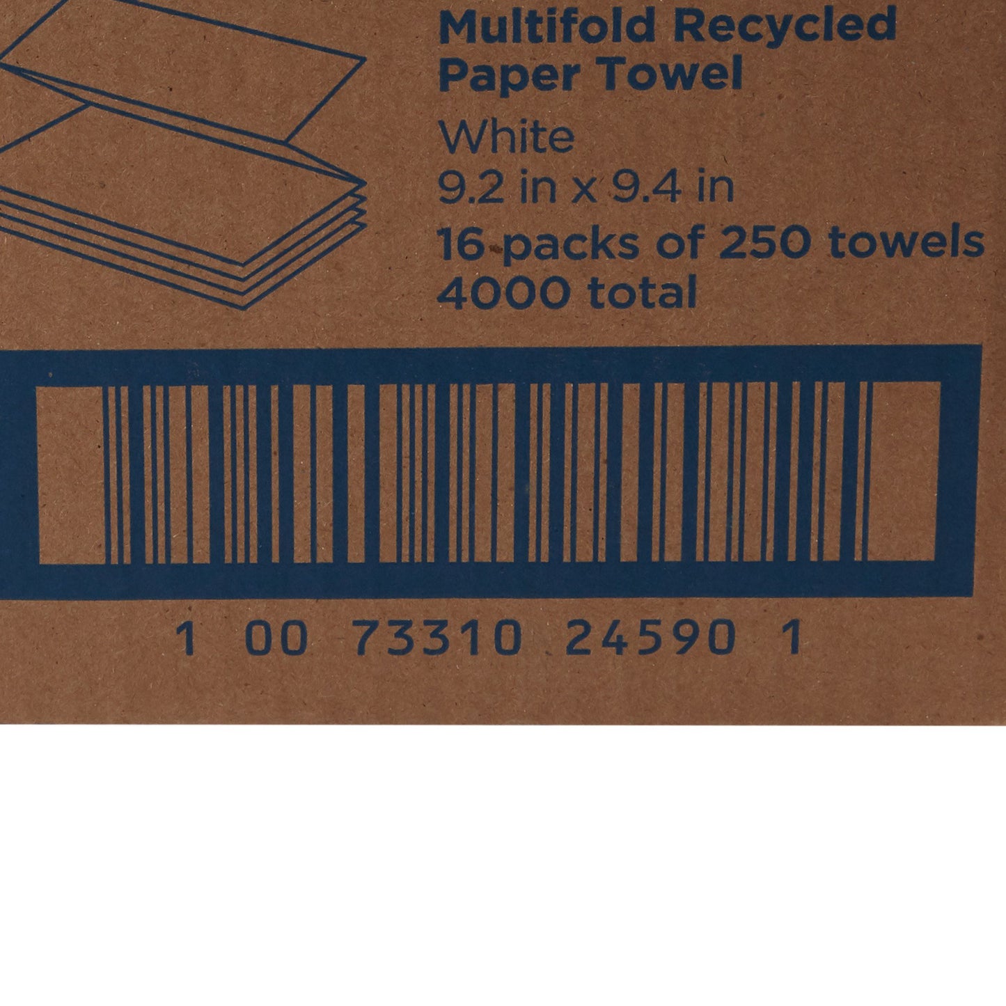TOWEL, PAPER MULTI-FOLD BLEACHWHT GEORGP