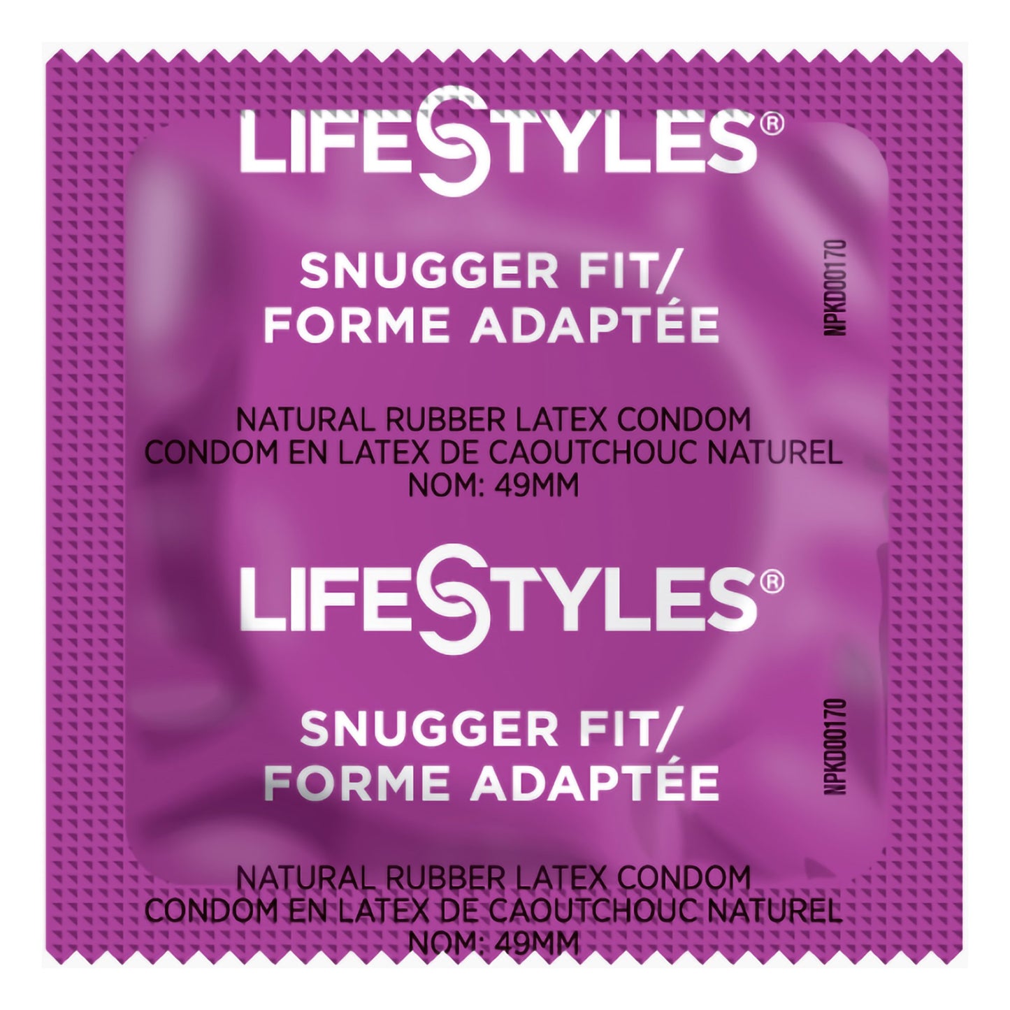 CONDOM, LIFESTYLES SNUG FIT LUBRICATED
