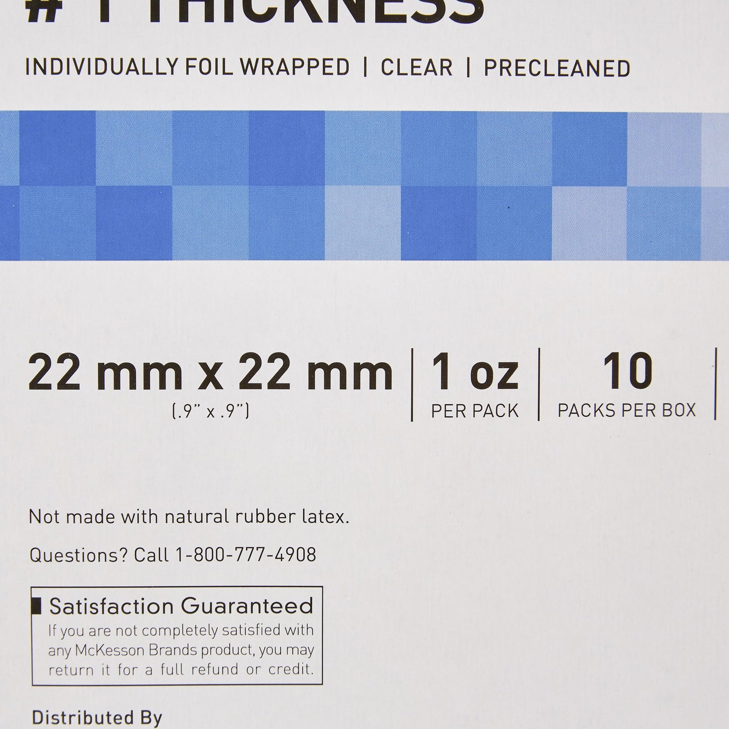 COVER GLASS, #1 PREMIUM 22X22MM
