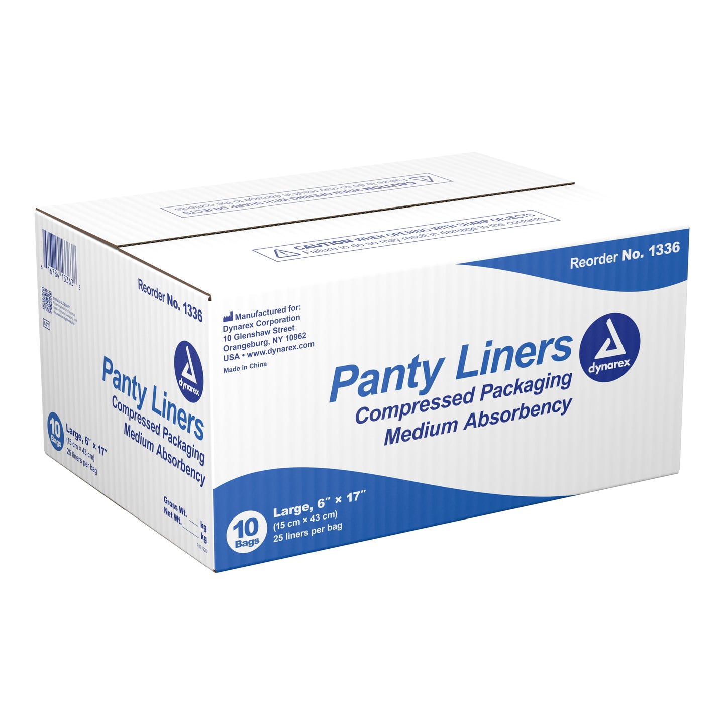 LINER, INCONT PANTS ADH 6X17"18GM