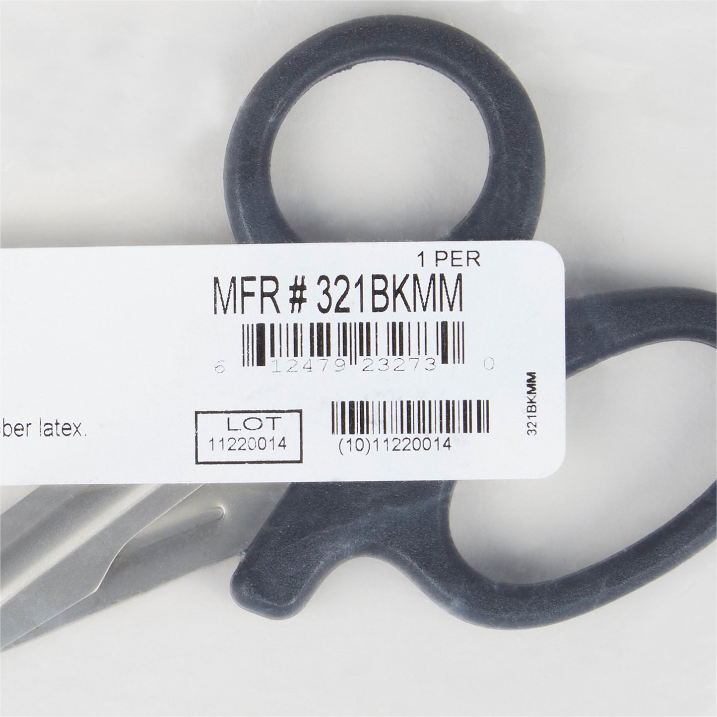 SCISSOR, BLK MEDICUT 5 1/2"