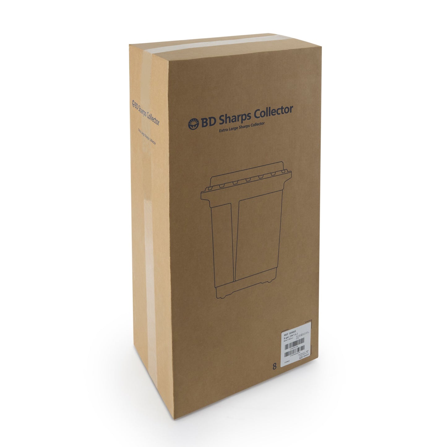 CONTAINER, SHARPS CHEMO YLW 9GL