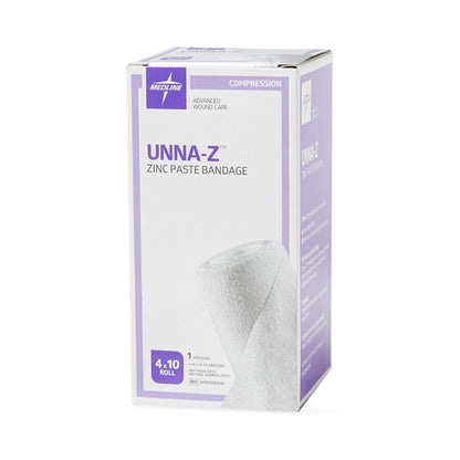 BANDAGE, UNNA BOOT Z W/O CALAMINE 4X10YDS