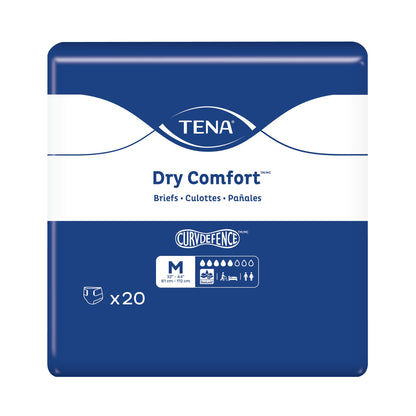 BRIEF, INCONT TENA DRY COMFORTMED