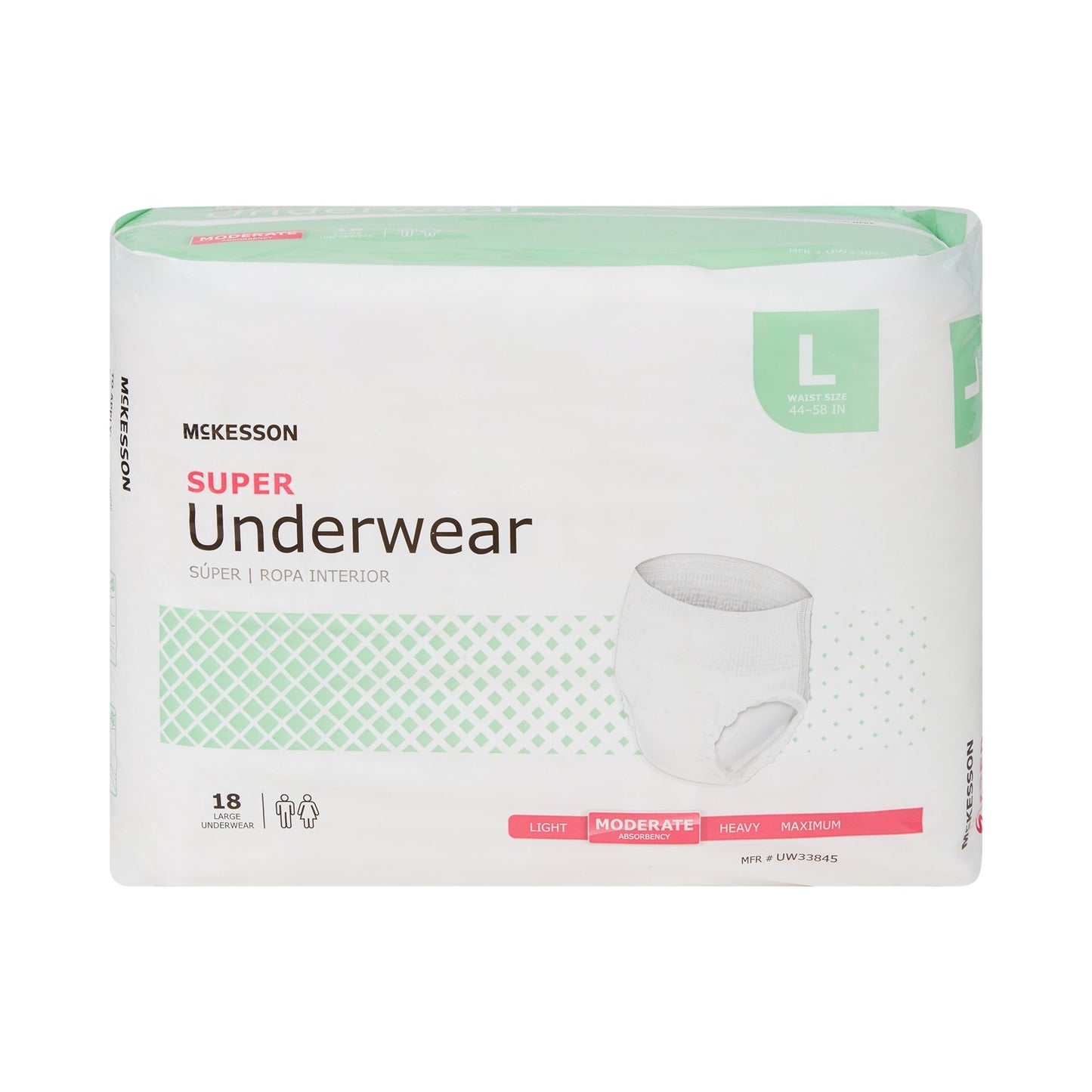 UNDERWEAR, SUPER LG 44-58