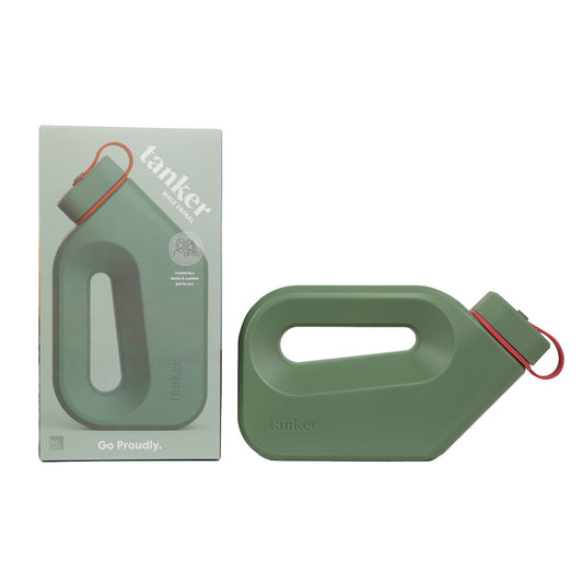 URINAL, PORT F/BEDSIDE & ON-THE-GO MALE KHAKI GRN