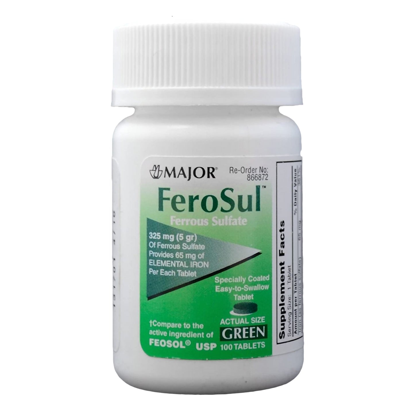 FEROSUL, TAB FC GRN 5GR 325MG