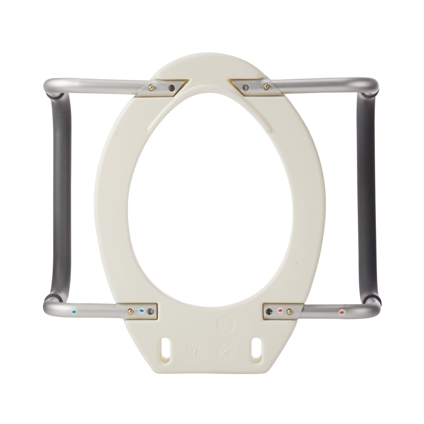 SEAT, TOILET ELEVATED ELONGATED DRVMED