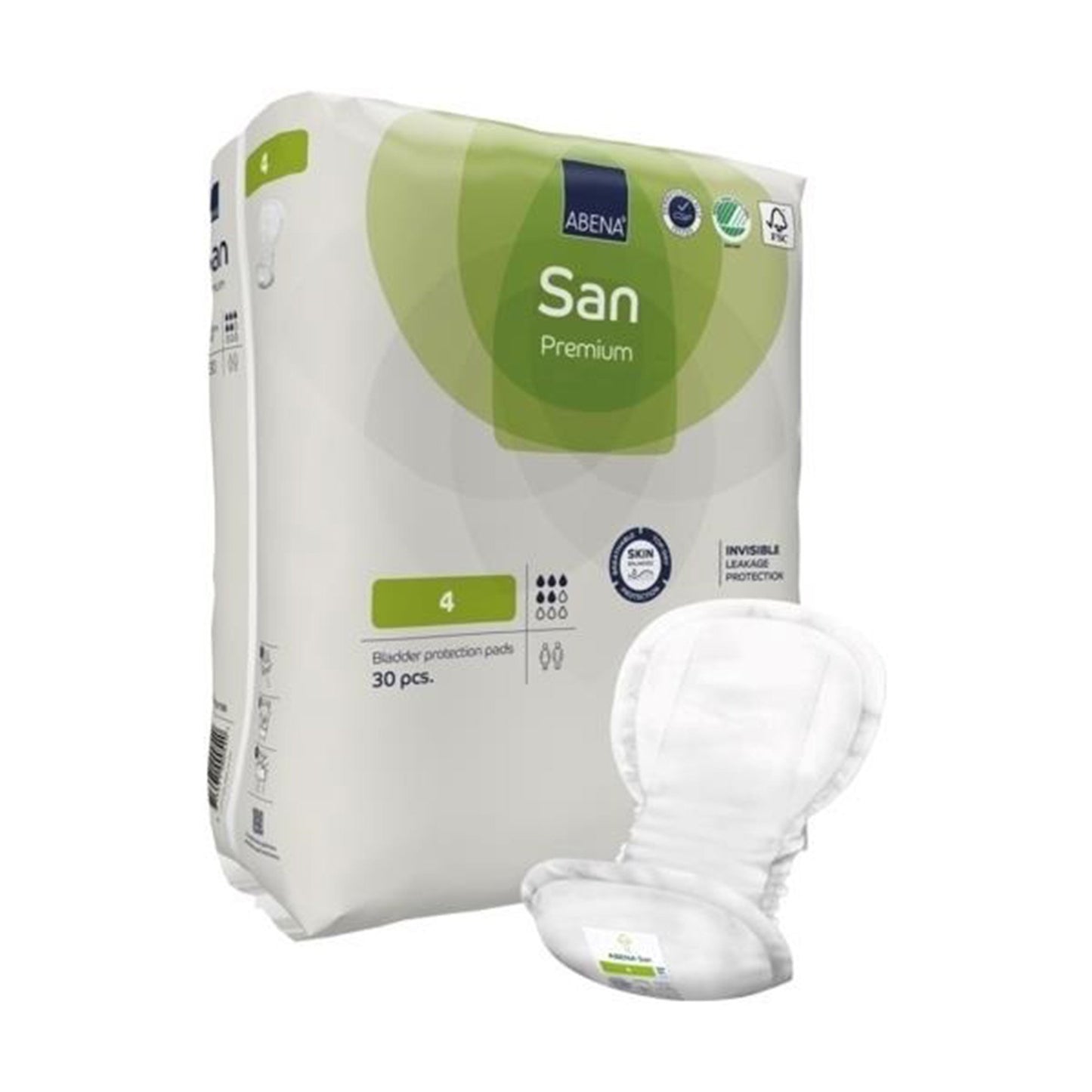 PAD, BLADDER CNTRL ABENA SANIADLT 4