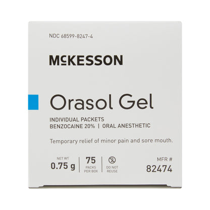 ORASOL, GEL 20% BENZOL 0.9GM