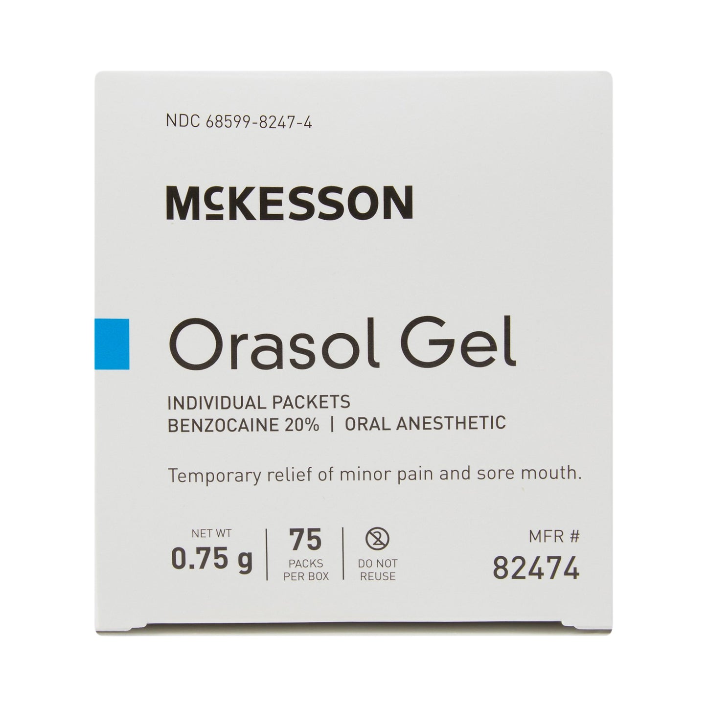ORASOL, GEL 20% BENZOL 0.9GM