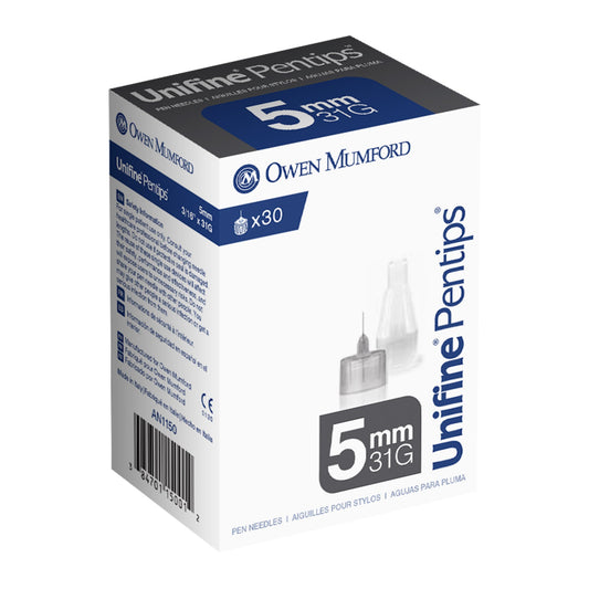 PENTIP, UNIFINE PEN NEEDLE 5MMX31G