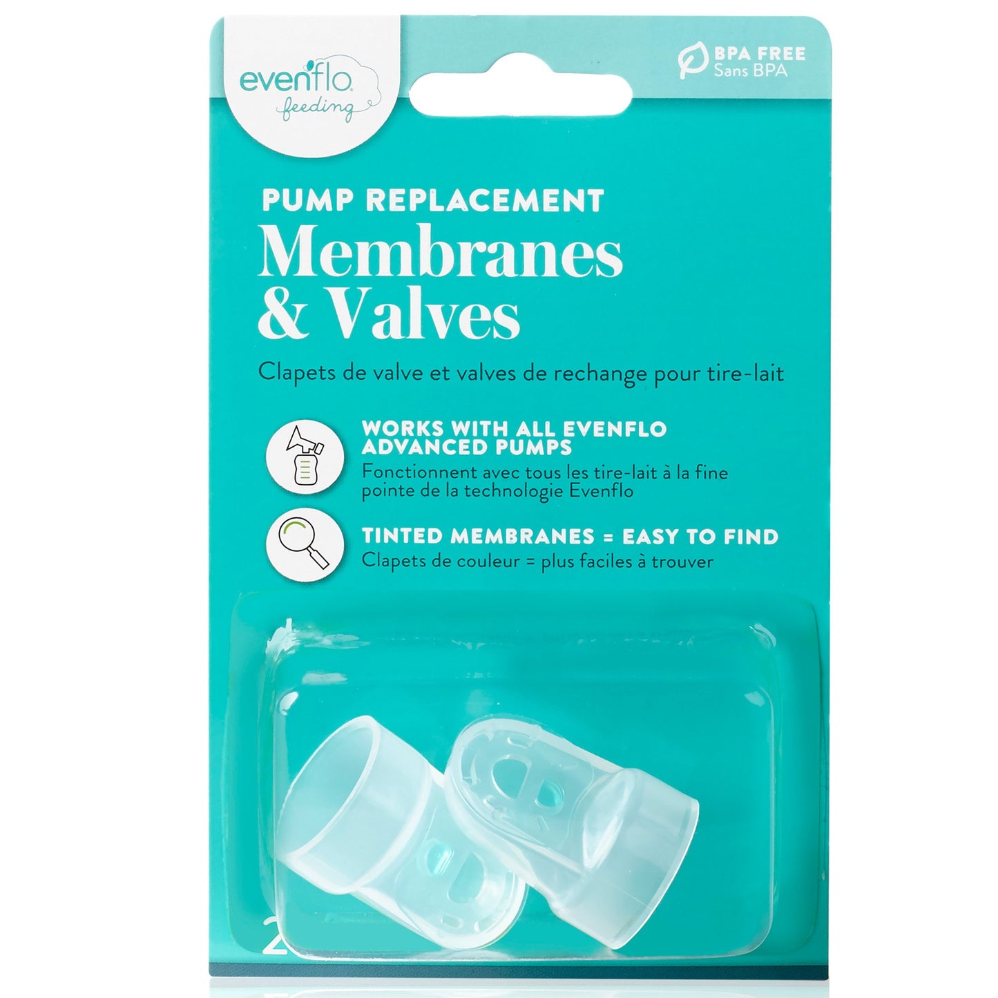 VALVE/MEMBRANE, REPLCMNT F/BREAST PUMP