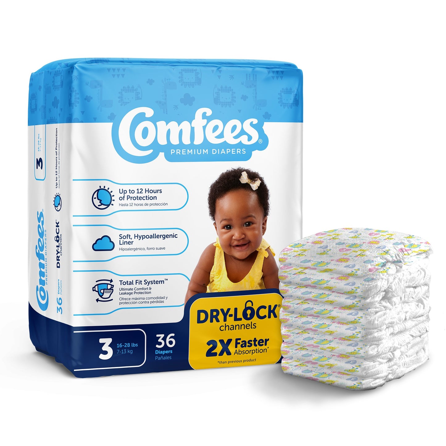 DIAPER, BABY COMFEES SZ3
