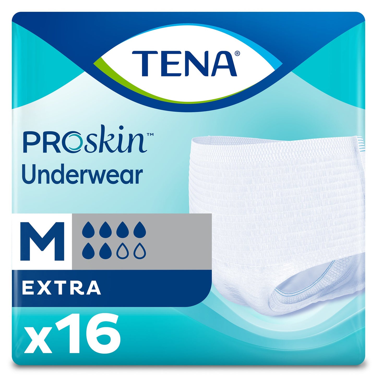 UNDERWEAR, TENA EXTRA PROTECTIVE MED