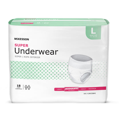 UNDERWEAR, SUPER LG 44-58