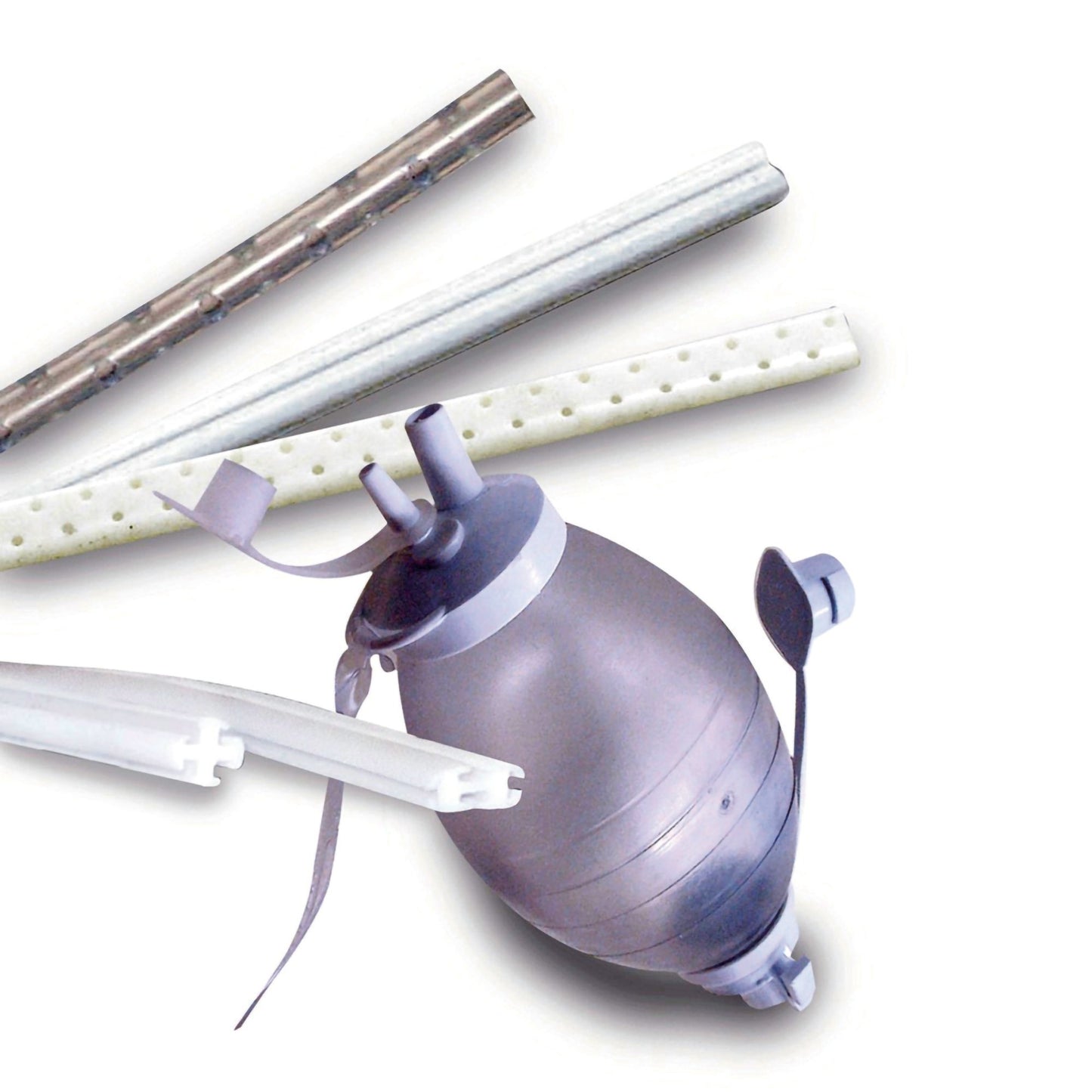 DRAIN, W/TROCAR RND FLUTD 10FR330MM