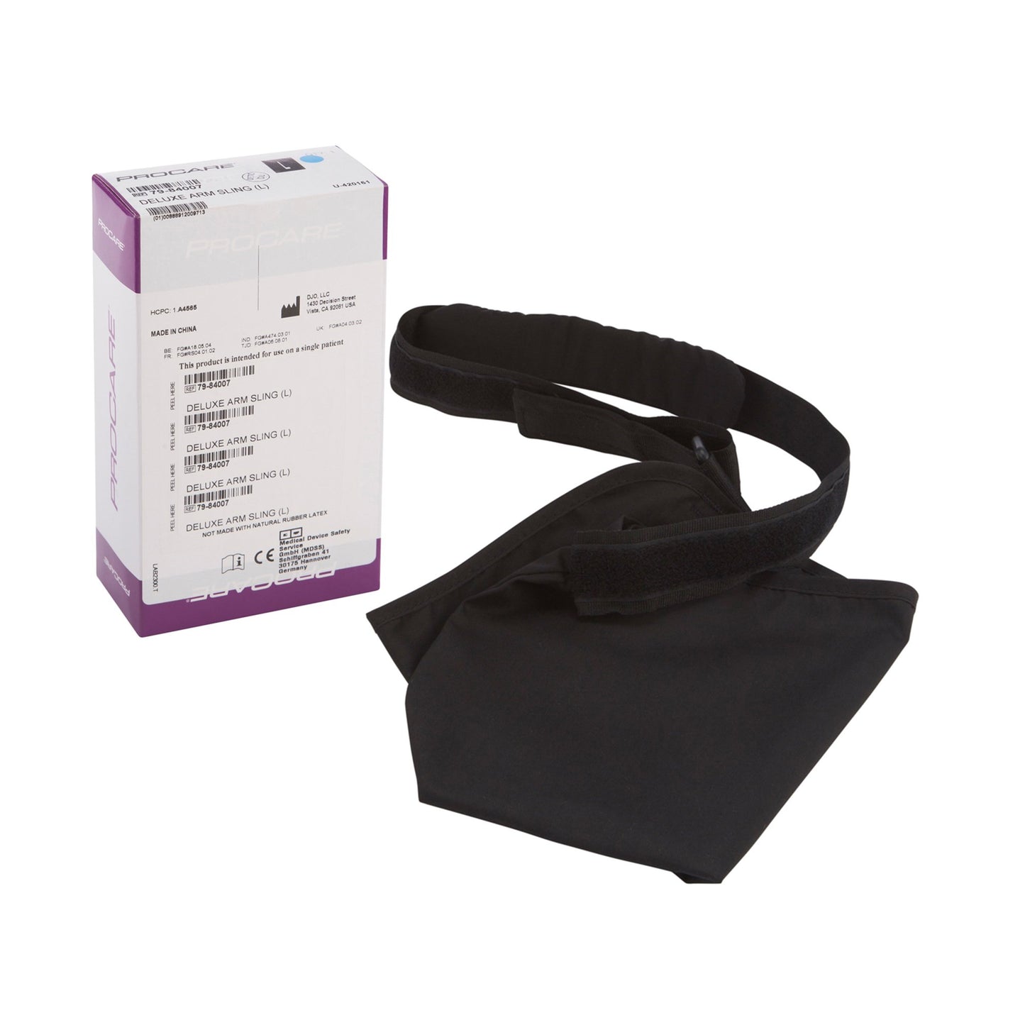 ARM SLING, DLX CTN/POLY W/PADLG DJORTH