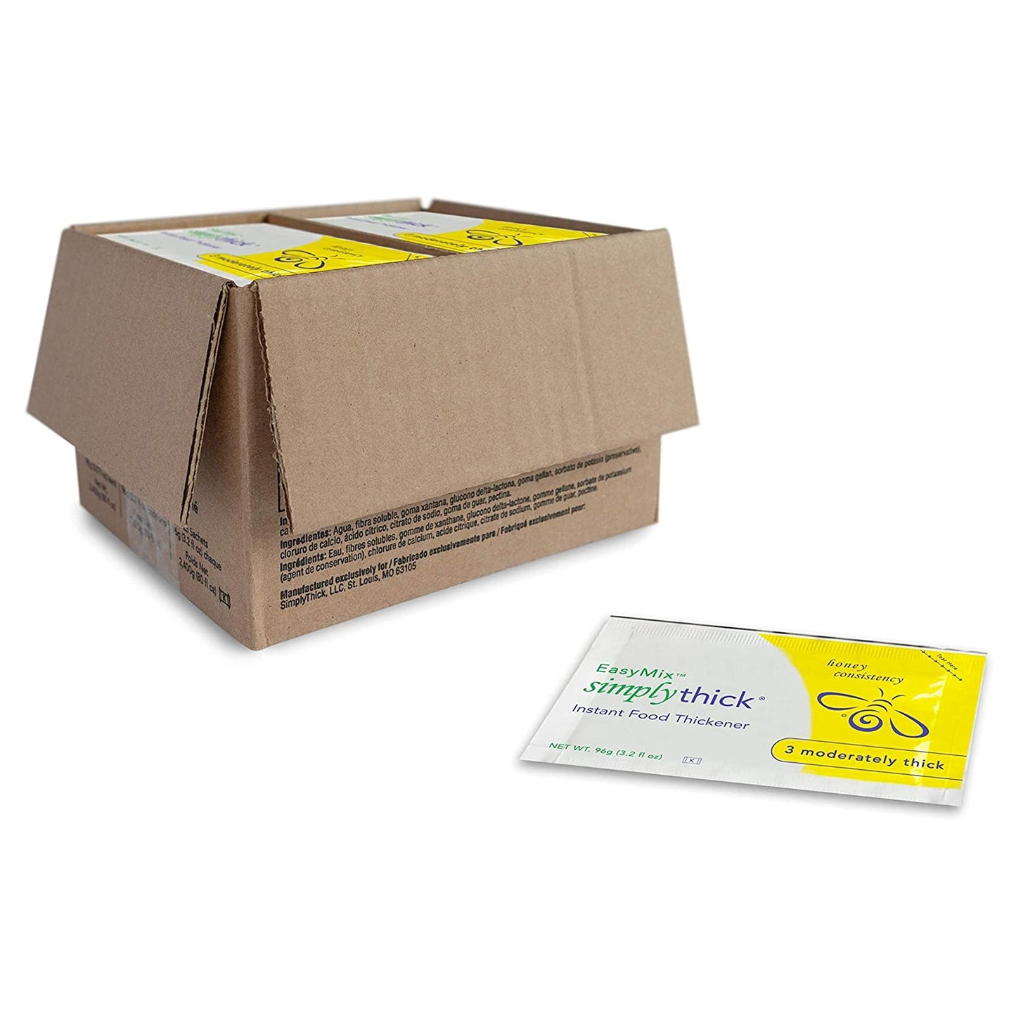 SIMPLY THICK, GEL HONEY 96GM BULK PACKETS