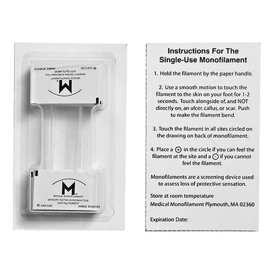 MONOFILIMENT TEST, SENSORY F/FOOT 10GM