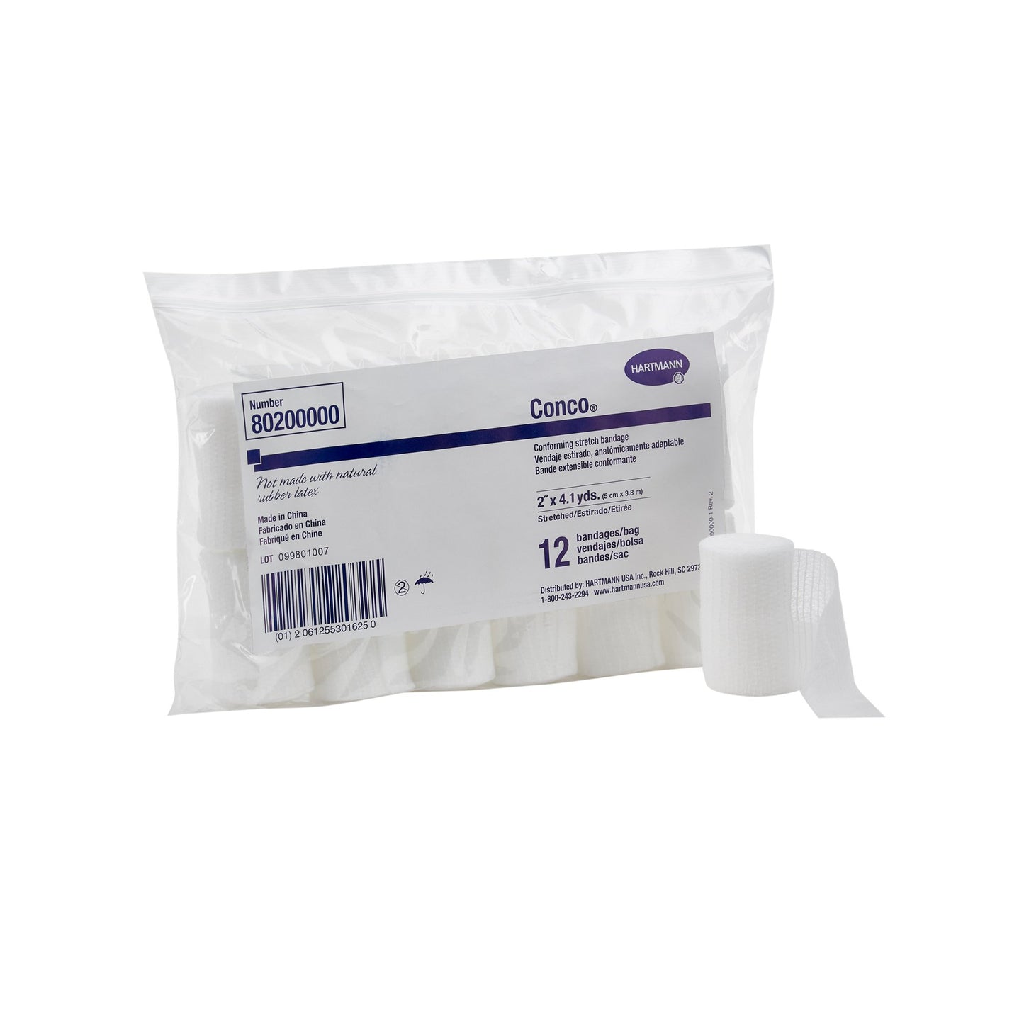 BANDAGE, CONFORM STRETCH 2"X4.1YDS