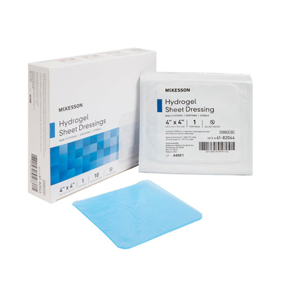 DRESSING, HYDROGEL SHEET STR LF 4X4