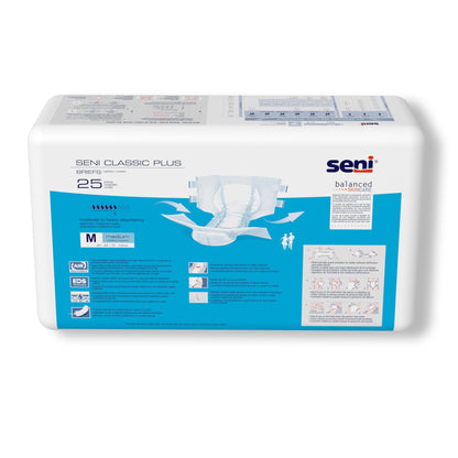 BRIEF, INCONT SENI CLASSIC PLUS MED 30"-43"