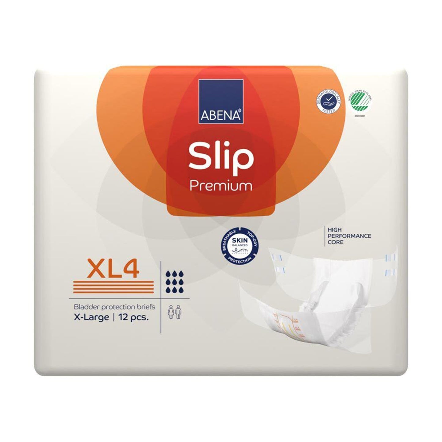 BRIEF, INCONT ABENA SLIP PREMADLT XL4 XLG