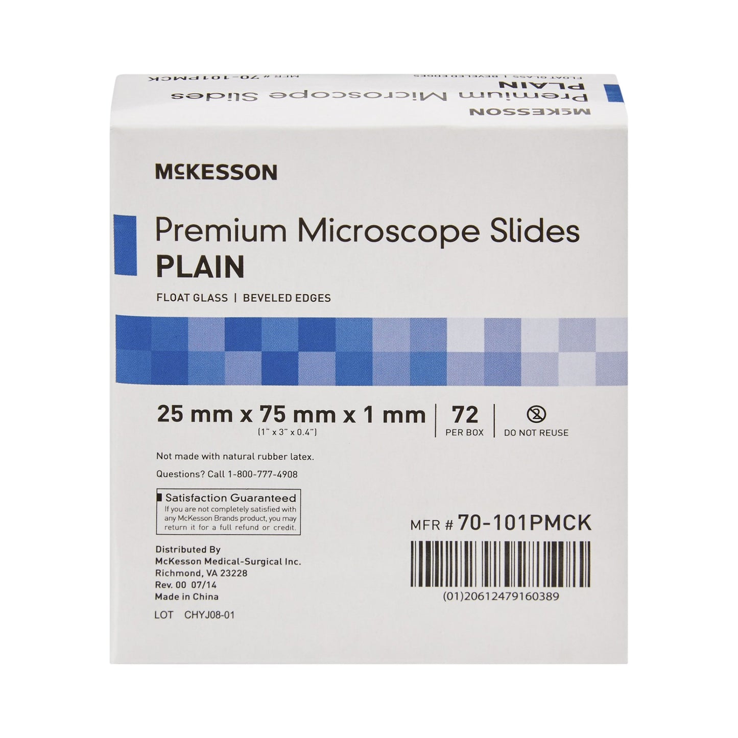 SLIDE, PLAIN PREMIUM 25X75X1MM