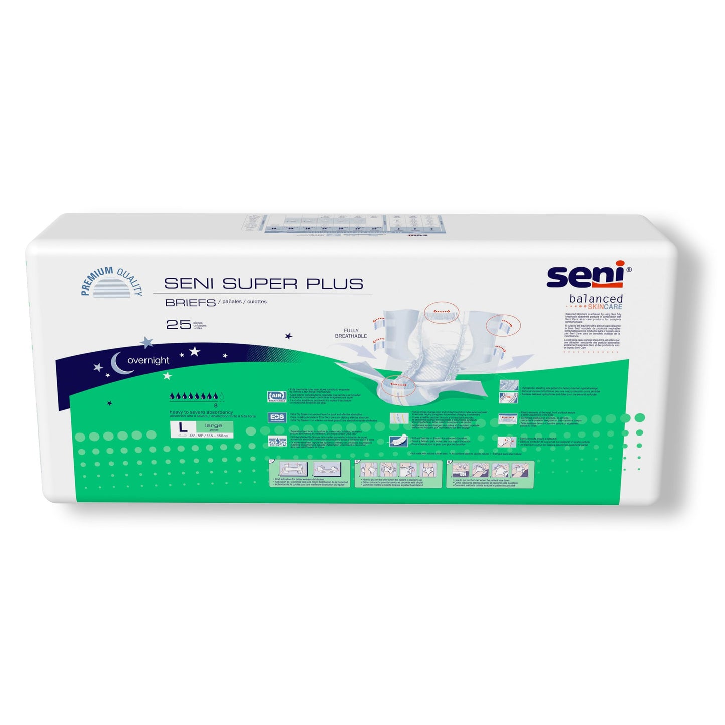 BRIEF, INCONT SENI SUPER PLUSLG 45-59"