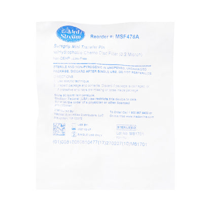 PIN, DISPENSING CHEMO W.2 MICRON FILTER